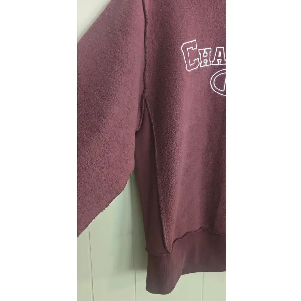 Champion Reverse Weave Unisex Long Sleeve Sweatshirt Vintage Size Small
